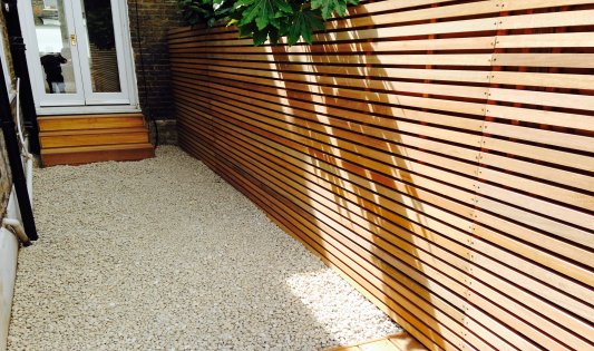 Hardwood Fencing and Cotswold Stones, East London